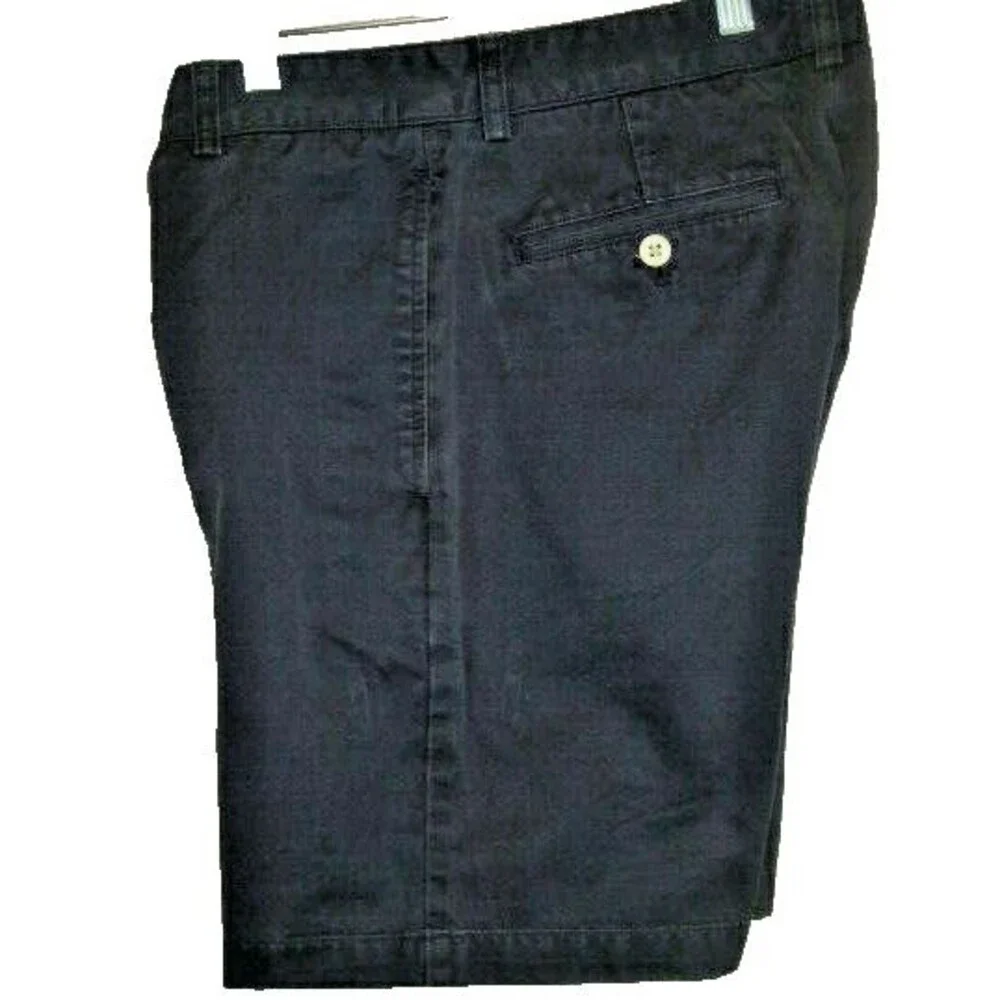 Mens Vineyard Vines Club Navy Flat Front Cotton Casual Golf Shorts sz 30x8